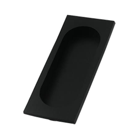 Patioplus 4 x 1.62 x 0.37 in. Large Flush Pull, Black - Solid PA560838